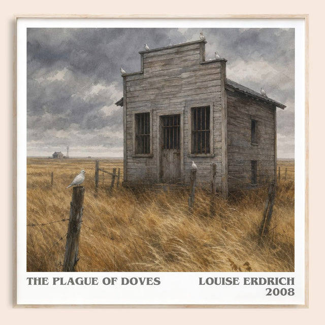 The Plague Of Doves Literary Art Print by Louise Erdrich