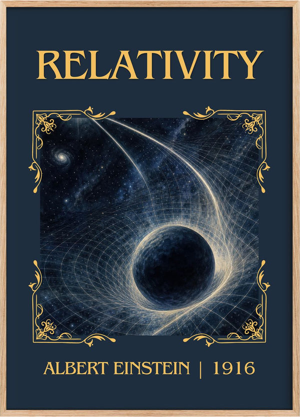 Relativity Classic Book Art Print by Albert Einstein