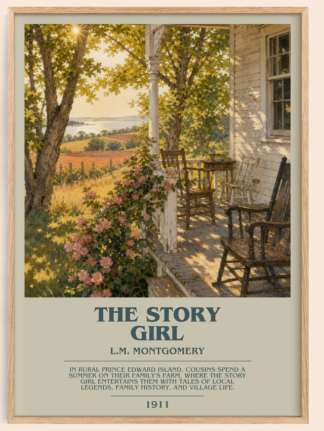 The Story Girl Bookish Wall Art by L.M. Montgomery