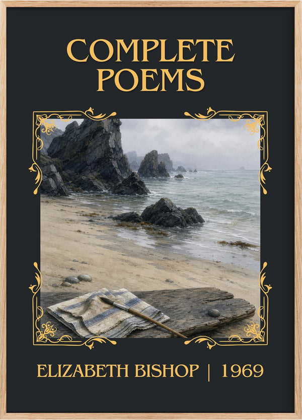 Complete Poems Classic Book Art Print by Elizabeth Bishop