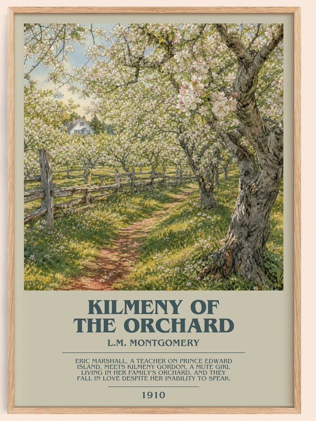 Kilmeny Of The Orchard Bookish Wall Art by L.M. Montgomery