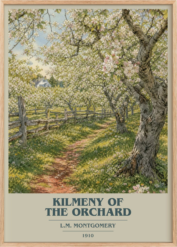 Kilmeny Of The Orchard Book Cover Poster by L.M. Montgomery