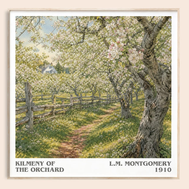Kilmeny Of The Orchard Literary Art Print by L.M. Montgomery