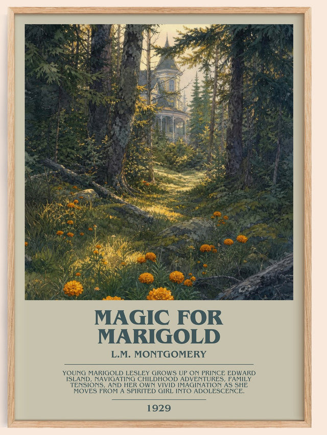 Magic For Marigold Bookish Wall Art by L.M. Montgomery