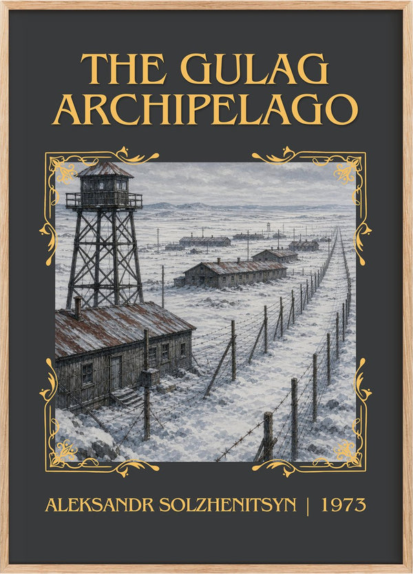 The Gulag Archipelago Classic Book Art Print by Aleksandr Solzhenitsyn