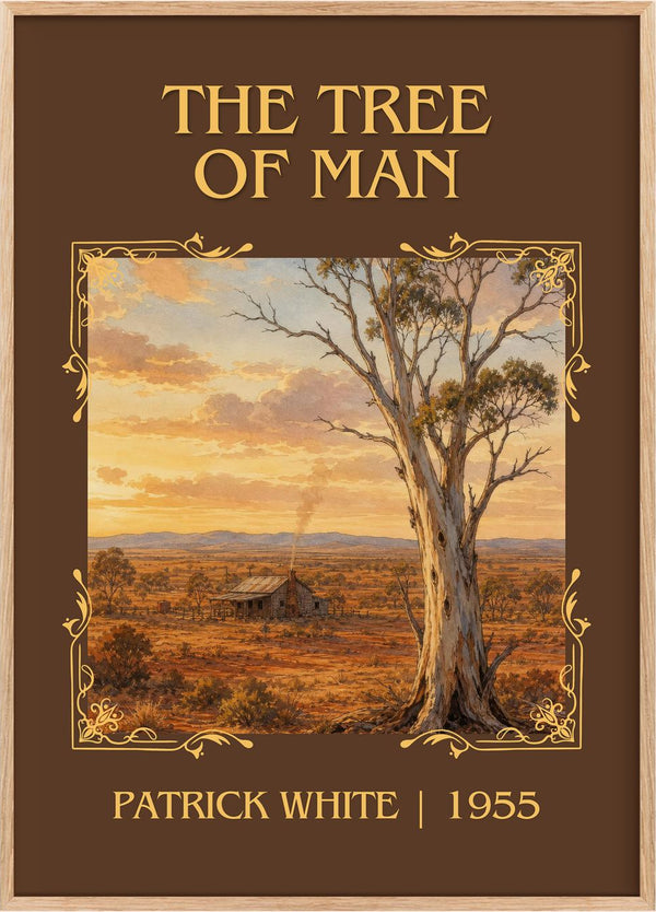 The Tree of Man Classic Book Art Print by Patrick White