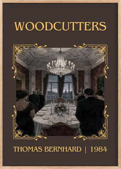 Woodcutters Classic Book Art Print by Thomas Bernhard