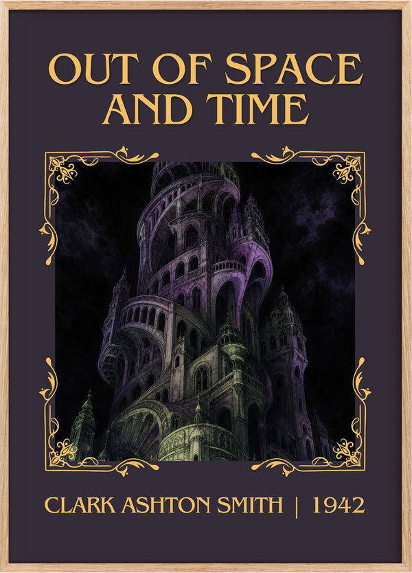Out Of Space And Time Classic Book Art Print by Clark Ashton Smith