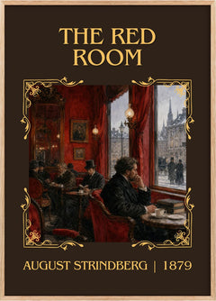 The Red Room Classic Book Art Print by August Strindberg