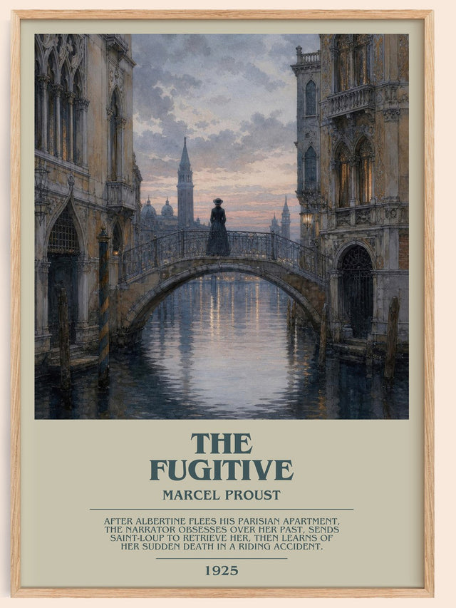 The Fugitive Bookish Wall Art by Marcel Proust