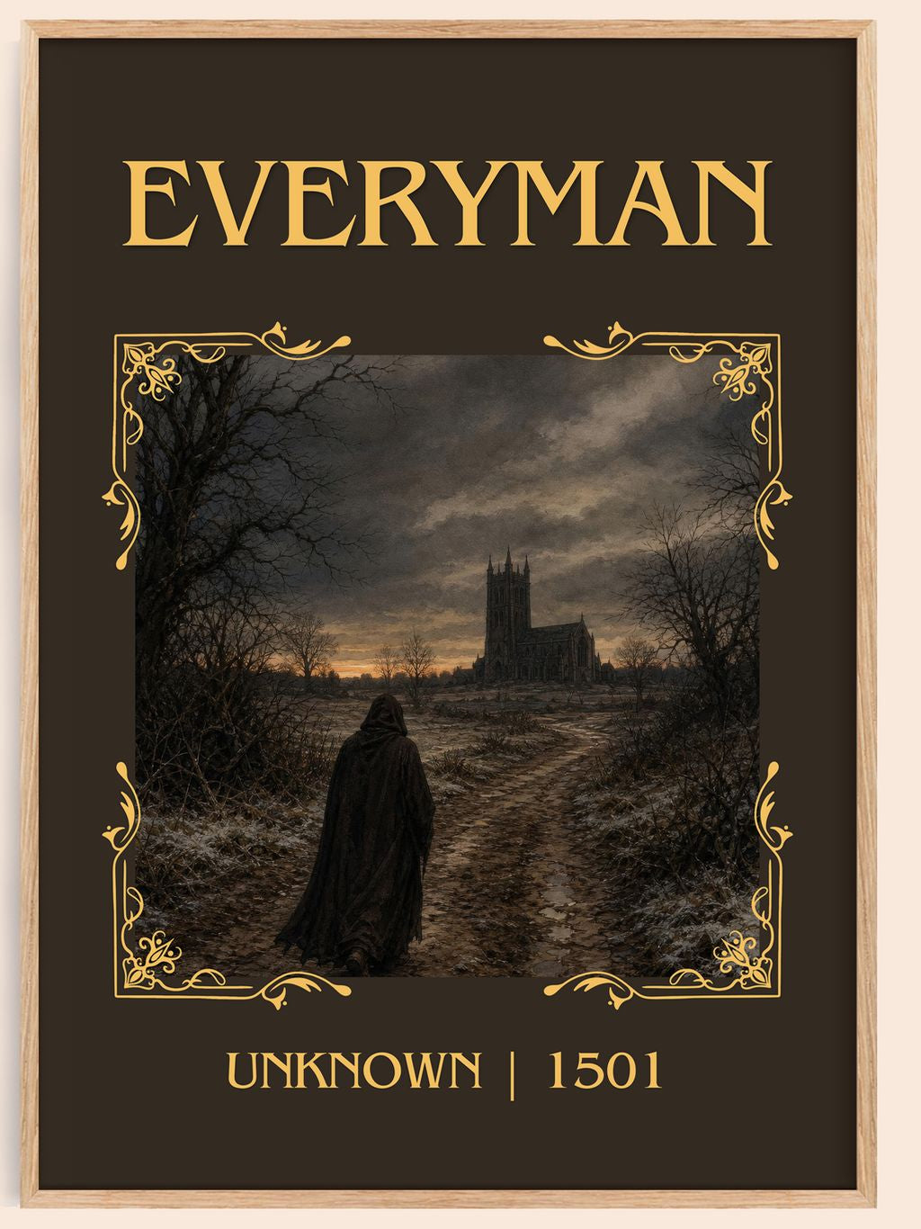 Everyman Classic Book Art Print by Unknown – book poster