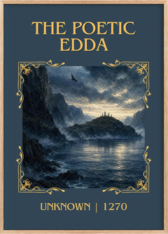 The Poetic Edda Classic Book Art Print by Unknown