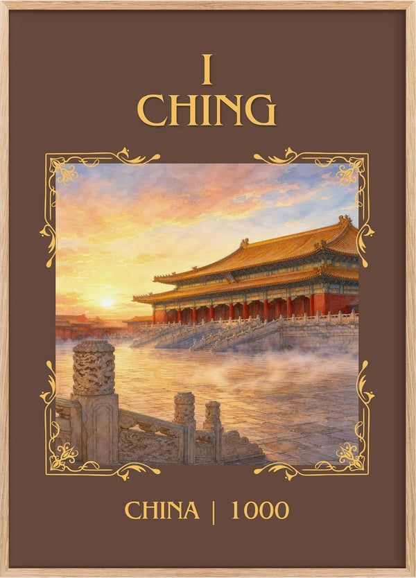 I Ching Classic Book Art Print by China