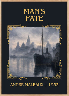 Man's Fate Classic Book Art Print by Andre Malraux