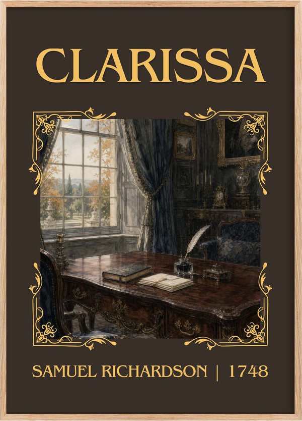 Clarissa Classic Book Art Print by Samuel Richardson