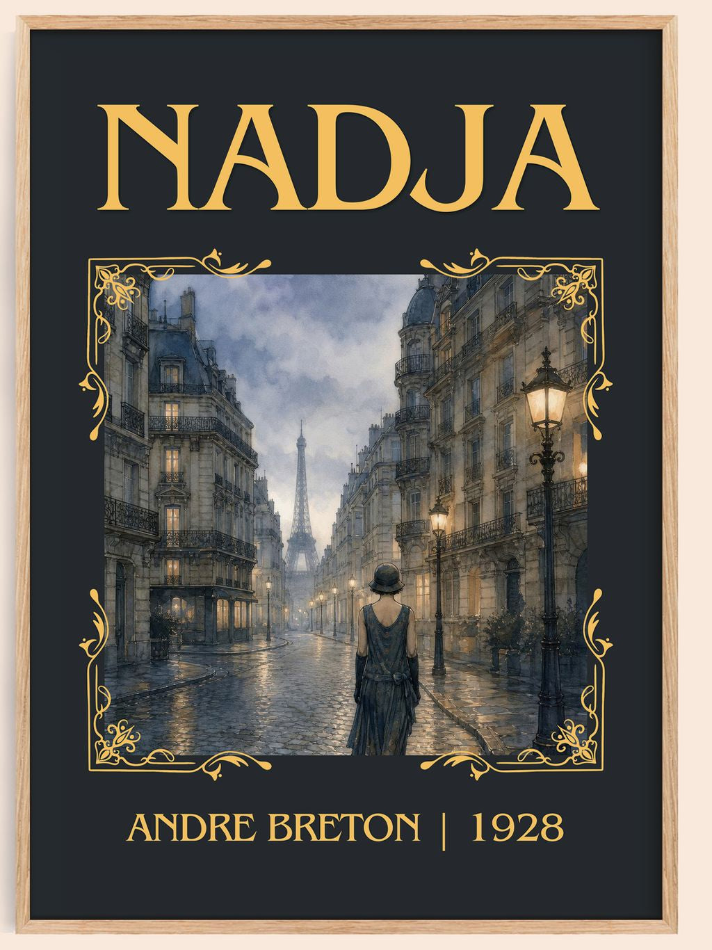 Nadja Classic Book Art Print by André Breton – book poster