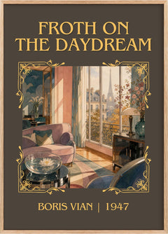 Froth on the daydream Classic Book Art Print by Boris Vian