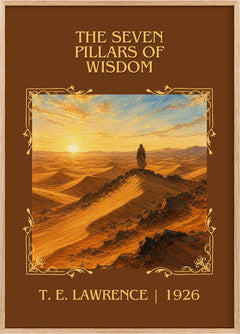 The Seven Pillars of Wisdom Classic Book Art Print by T. E. Lawrence
