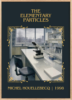 The Elementary Particles Classic Book Art Print by Michel Houellebecq