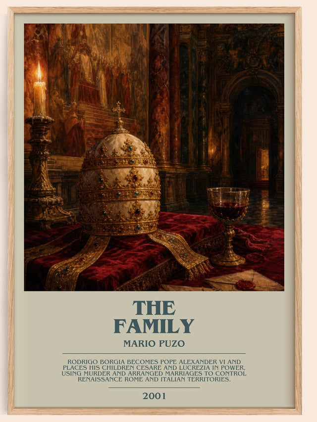 The Family Bookish Wall Art by Mario Puzo