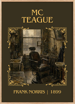 Mc Teague Classic Book Art Print by Frank Norris