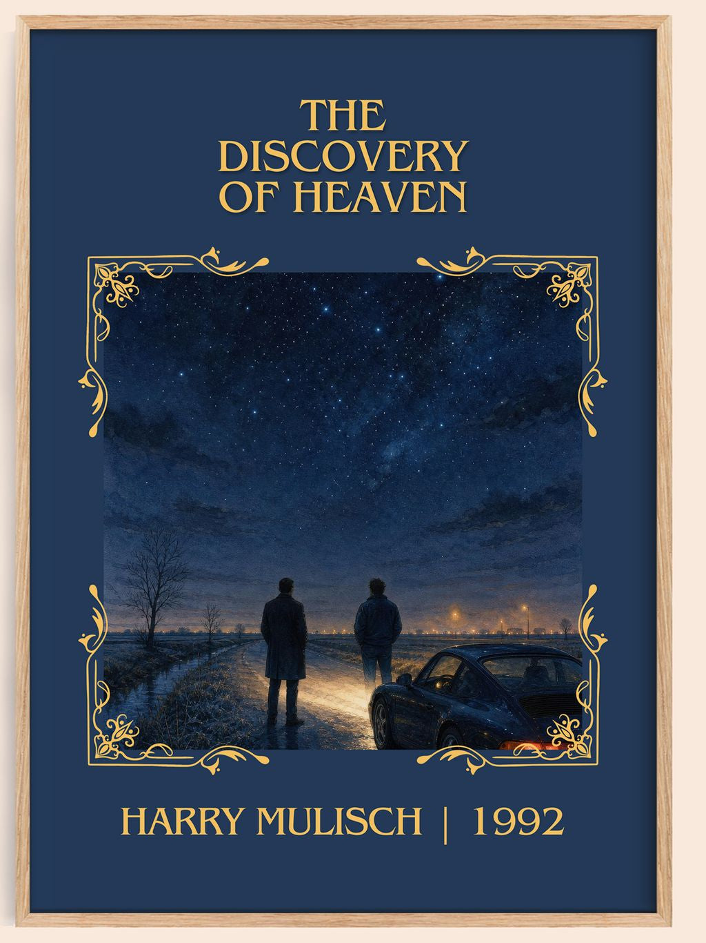 The Discovery of Heaven Classic Book Art Print by Harry Mulisch – book poster