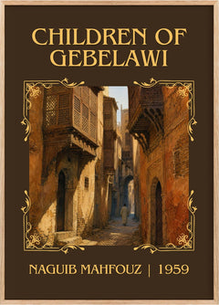 Children of Gebelawi Classic Book Art Print by Naguib Mahfouz