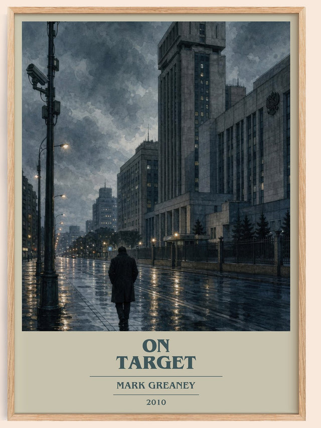 On Target Book Cover Poster by Mark Greaney