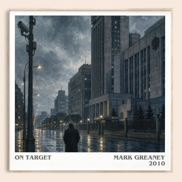 On Target Literary Art Print by Mark Greaney