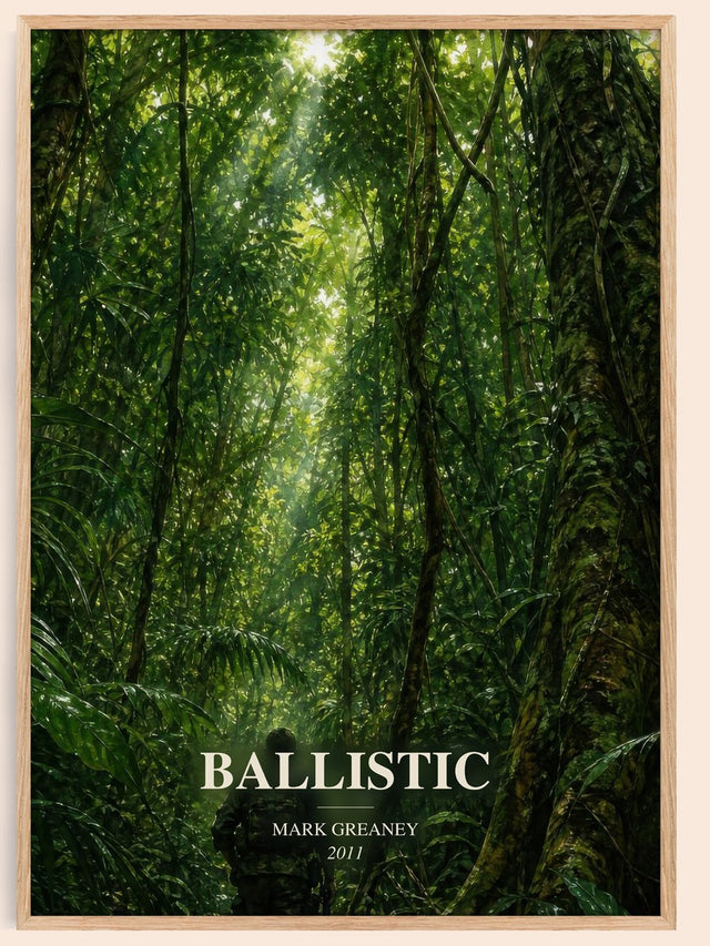 Ballistic Book Watercolour Illustration by Mark Greaney