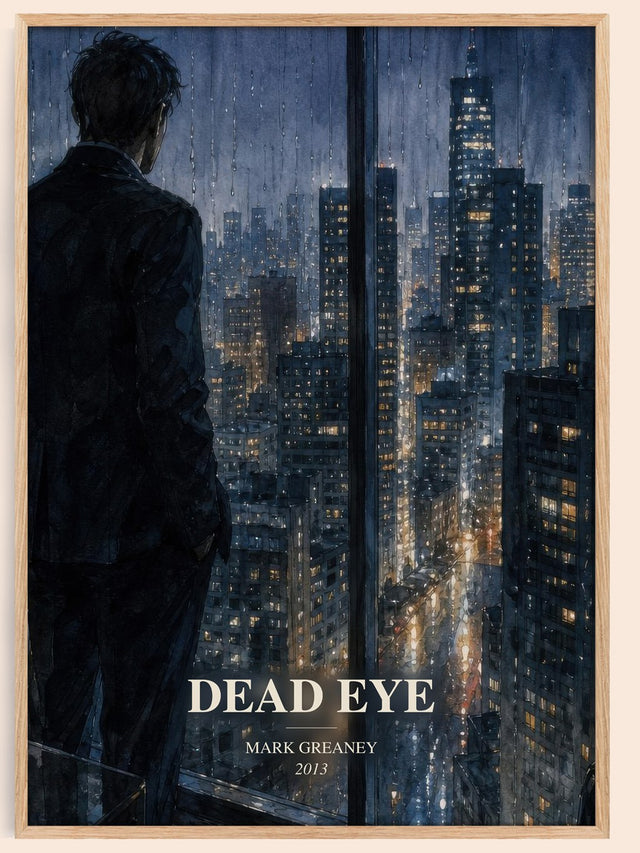 Dead Eye Book Watercolour Illustration by Mark Greaney