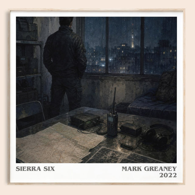 Sierra Six Literary Art Print by Mark Greaney