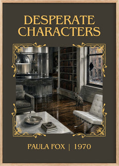 Desperate Characters Classic Book Art Print by Paula Fox