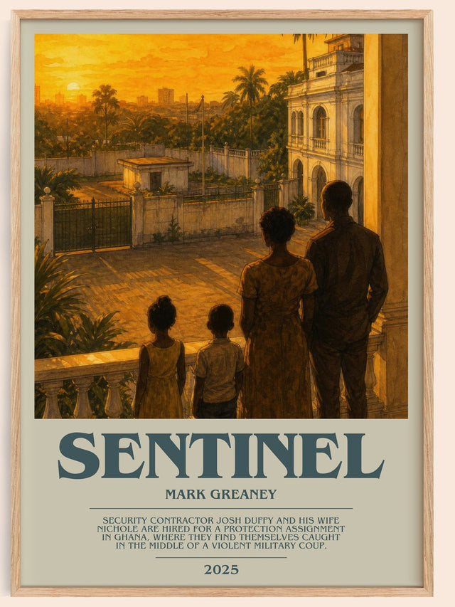 Sentinel Bookish Wall Art by Mark Greaney