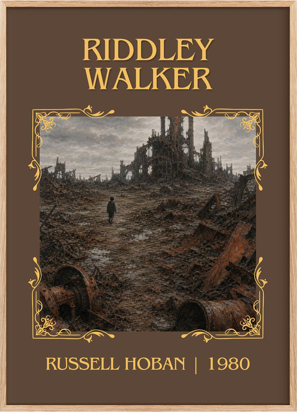 Riddley Walker Classic Book Art Print by Russell Hoban