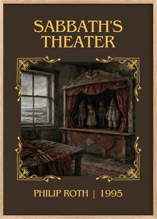 Sabbath's Theater Classic Book Art Print by Philip Roth