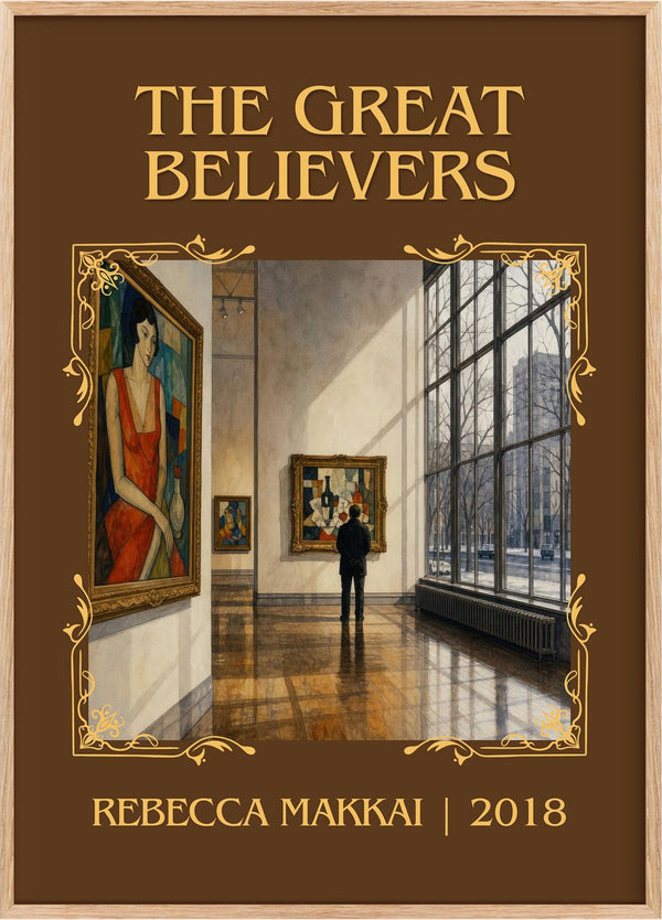The Great Believers Classic Book Art Print by Rebecca Makkai