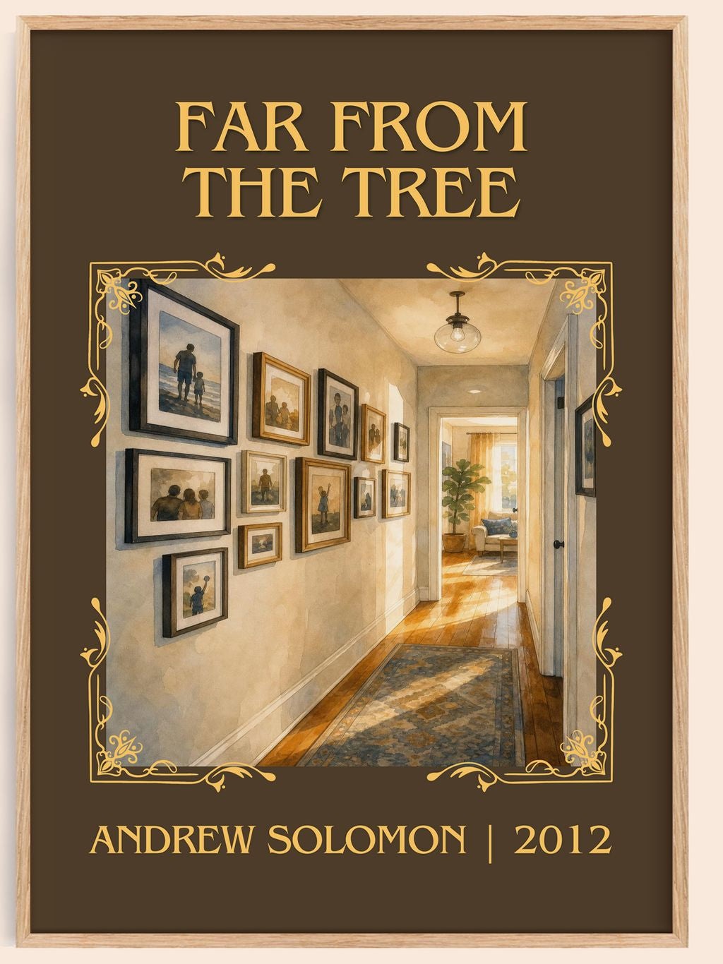 Far From the Tree Classic Book Art Print by Andrew Solomon – book poster