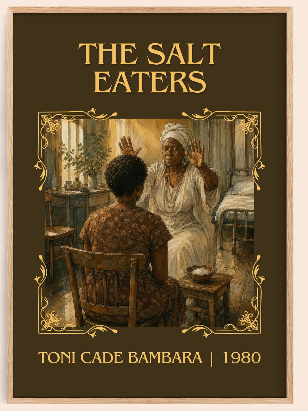 The Salt Eaters Classic Book Art Print by Toni Cade Bambara – book poster