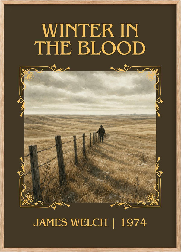 Winter In The Blood Classic Book Art Print by James Welch