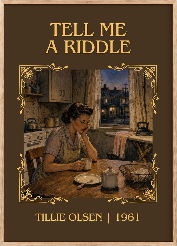 Tell Me a Riddle Classic Book Art Print by Tillie Olsen