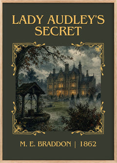 Lady Audley's Secret Classic Book Art Print by M. E. Braddon