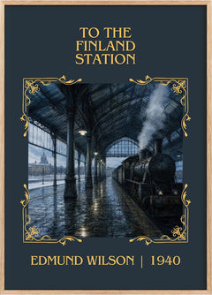 To the Finland Station Classic Book Art Print by Edmund Wilson