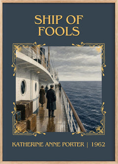 Ship Of Fools Classic Book Art Print by Katherine Anne Porter