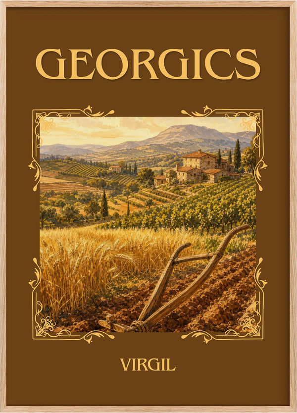 Georgics Classic Book Art Print by Virgil