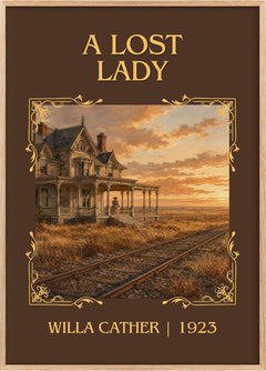 A Lost Lady Classic Book Art Print by Willa Cather