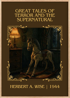 Great Tales Of Terror And The Supernatural Classic Book Art Print by Herbert A. Wise