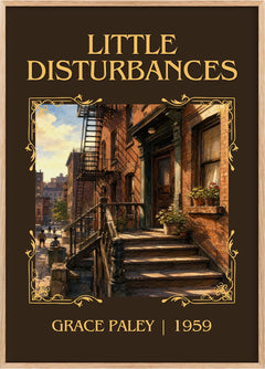 Little Disturbances Classic Book Art Print by Grace Paley