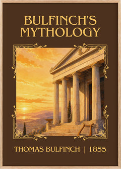 Bulfinch's Mythology Classic Book Art Print by Thomas Bulfinch