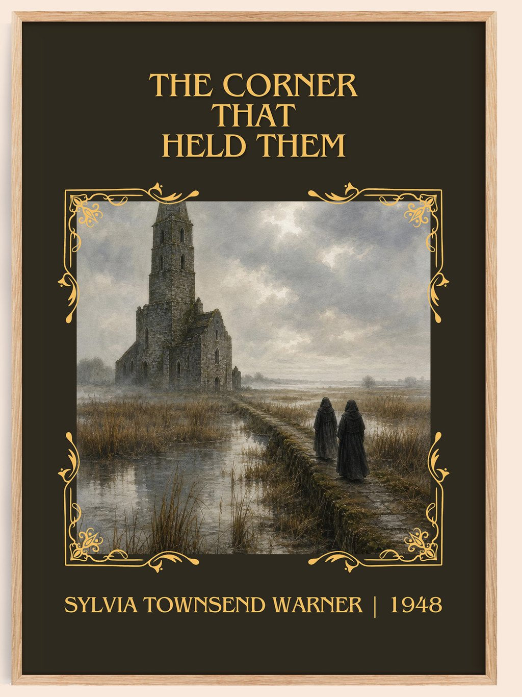 Corner That Held Them Classic Book Art Print by Sylvia Townsend Warner – book poster